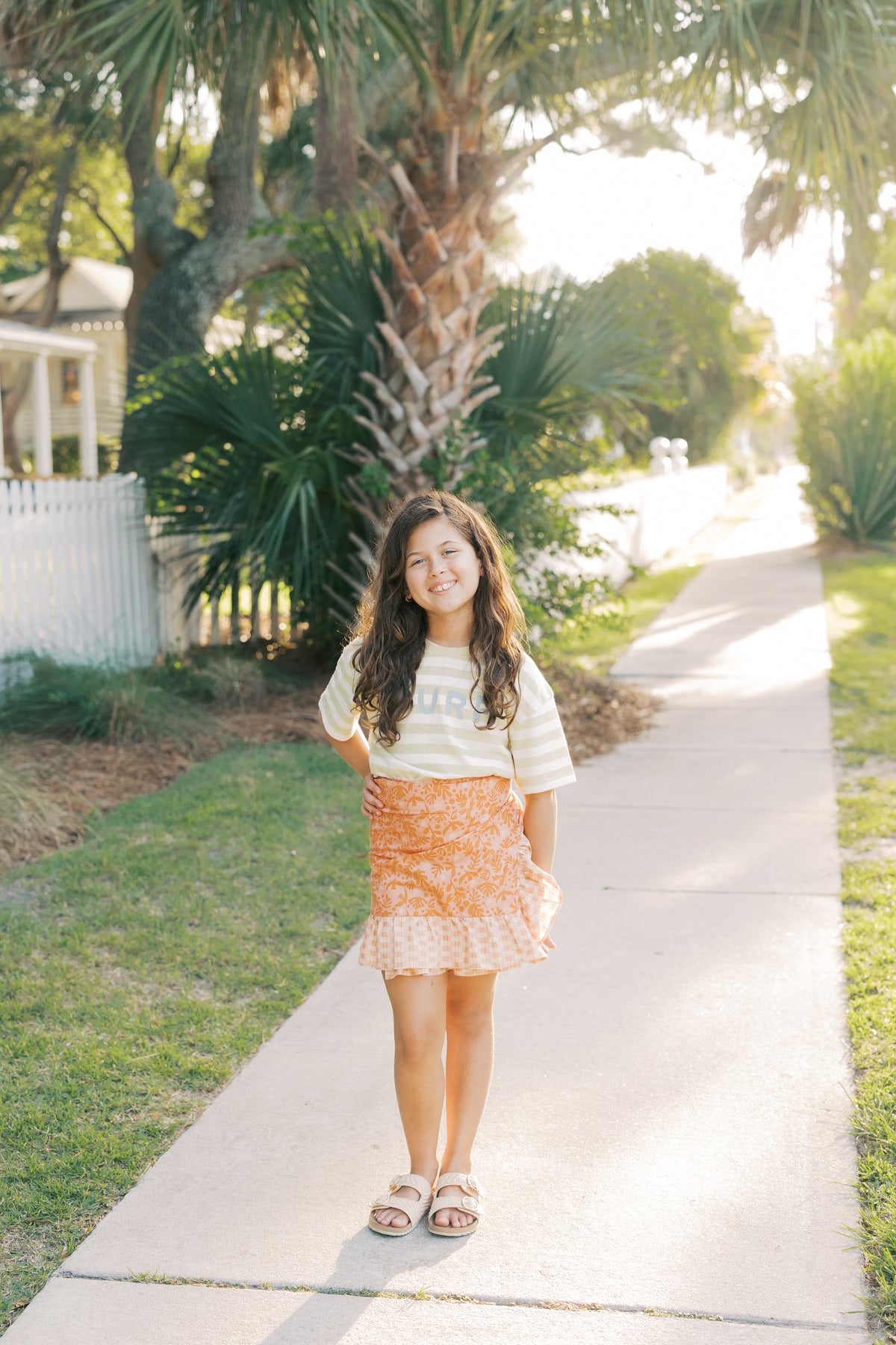 The Mini Skirt in Birdie