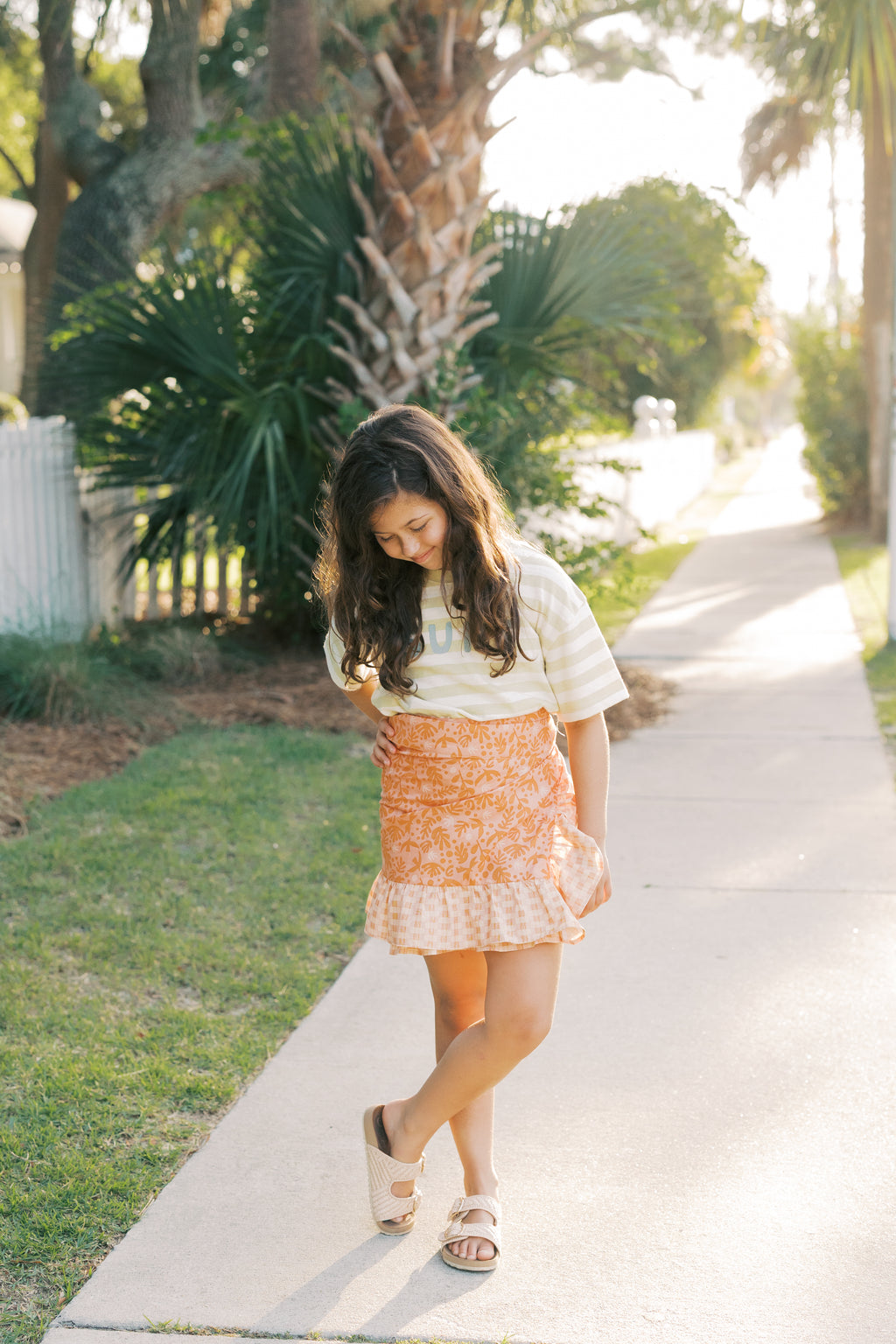 The Mini Skirt in Birdie